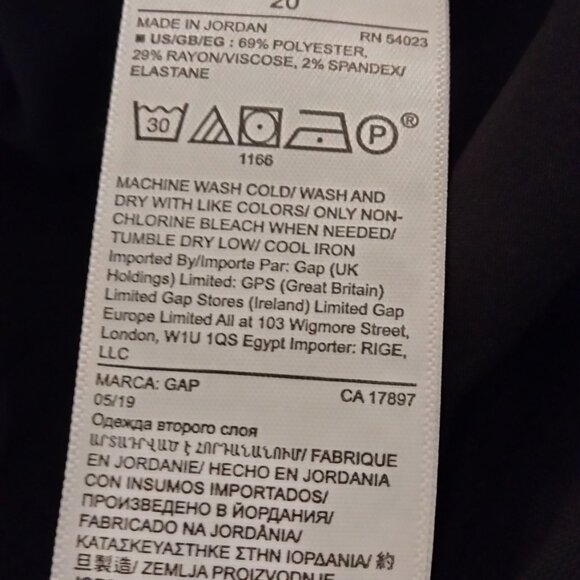 Women's dress wide leg pants, size 16. - Picture 7 of 7